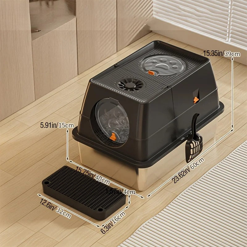 FortiCat XL Enclosed Litter Box