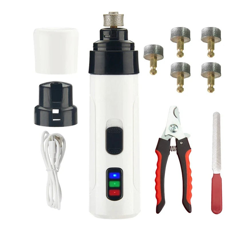 PawsPro QuietGrind Rechargeable Nail Trimmer