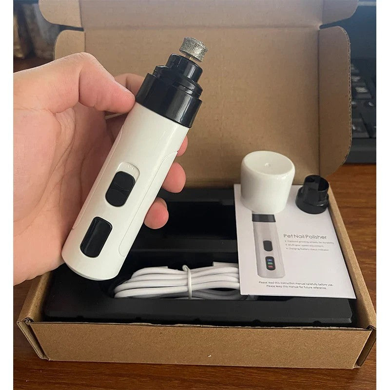 PawsPro QuietGrind Rechargeable Nail Trimmer