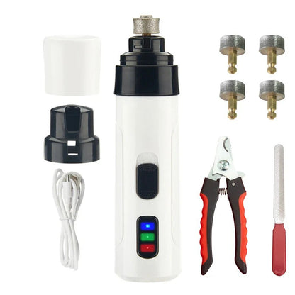 PawsPro QuietGrind Rechargeable Nail Trimmer
