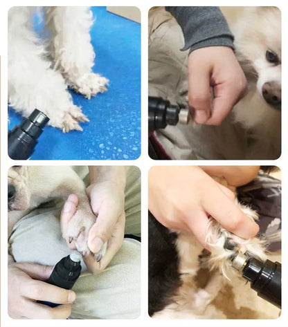 PawsPro QuietGrind Rechargeable Nail Trimmer
