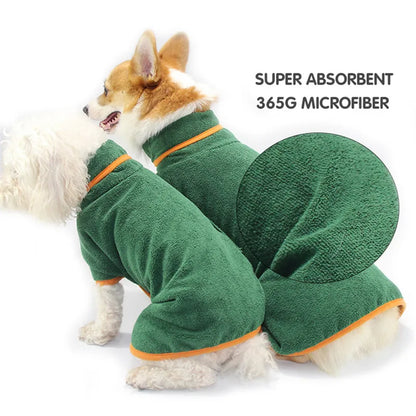 SnuggleDry Pro Dog Bathrobe