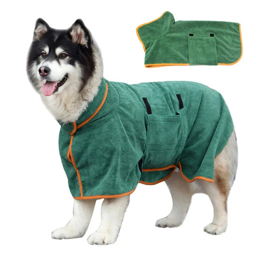 SnuggleDry Pro Dog Bathrobe