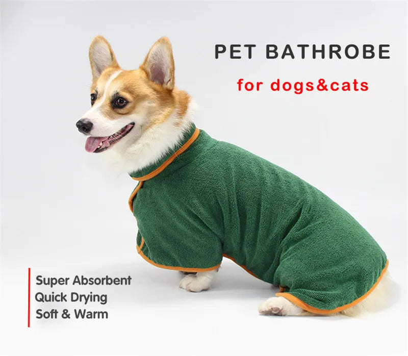 SnuggleDry Pro Dog Bathrobe