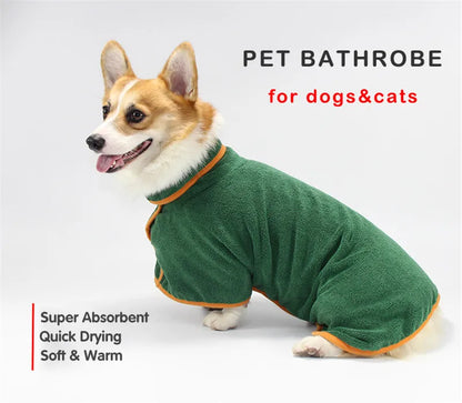 SnuggleDry Pro Dog Bathrobe