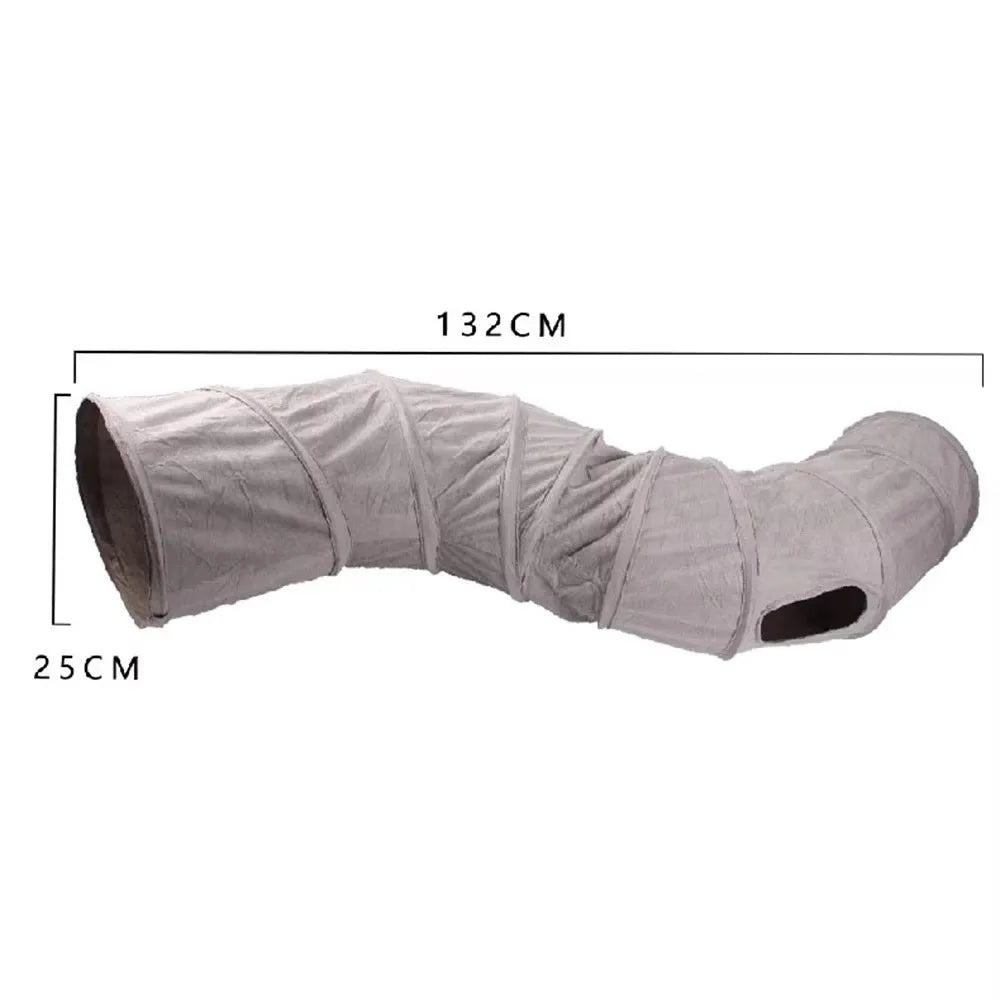 WhiskerWind S-Shape Cat Tunnel