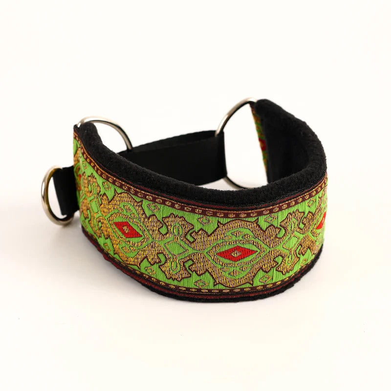 Greyhound Glamour Martingale Collar