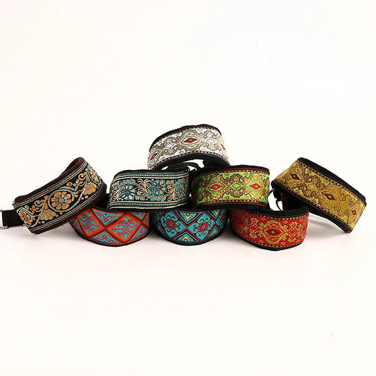 Greyhound Glamour Martingale Collar