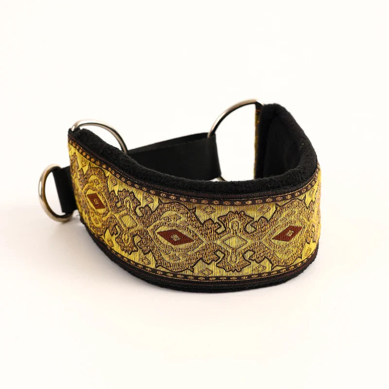 Greyhound Glamour Martingale Collar