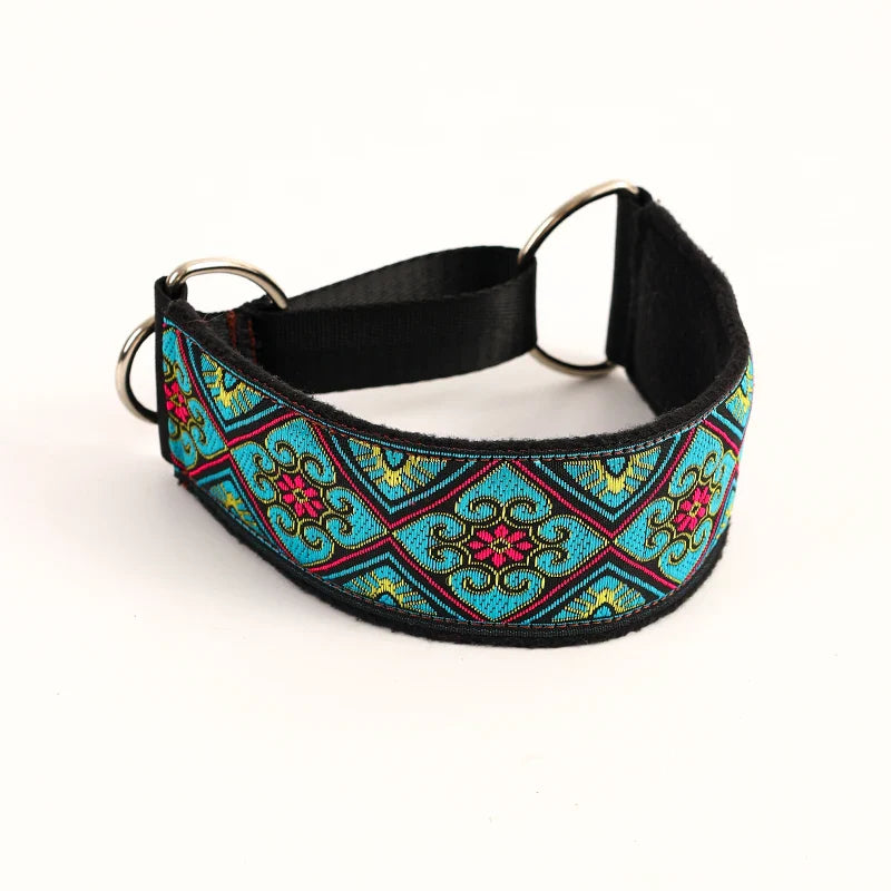 Greyhound Glamour Martingale Collar