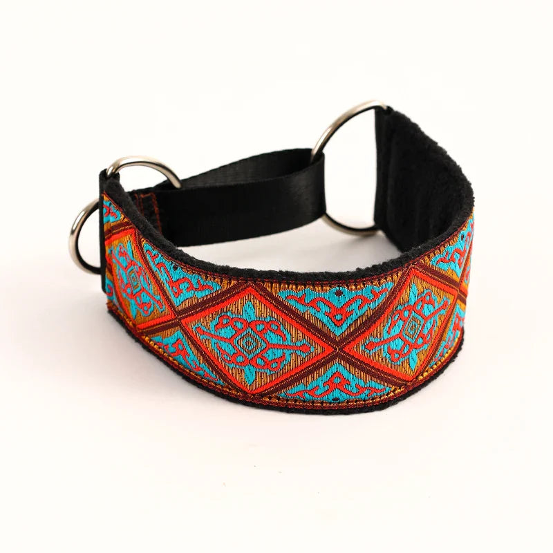 Greyhound Glamour Martingale Collar