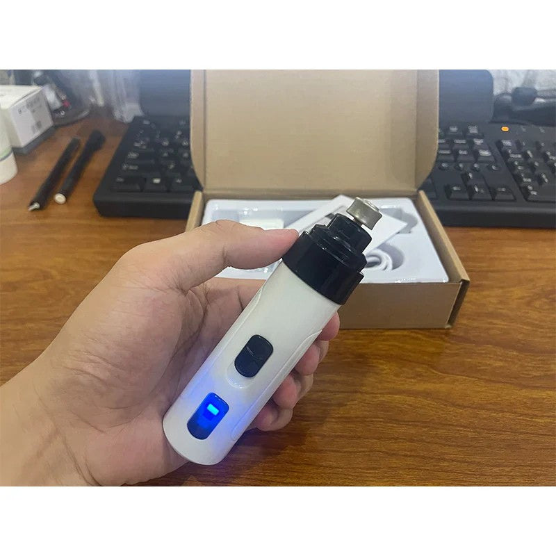PawsPro QuietGrind Rechargeable Nail Trimmer