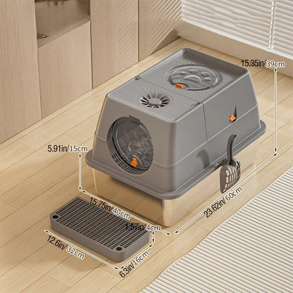 FortiCat XL Enclosed Litter Box