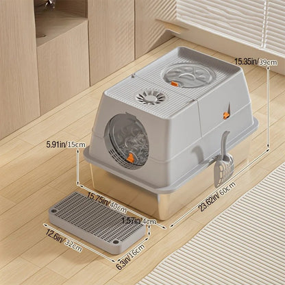 FortiCat XL Enclosed Litter Box