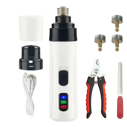 PawsPro QuietGrind Rechargeable Nail Trimmer
