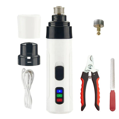 PawsPro QuietGrind Rechargeable Nail Trimmer